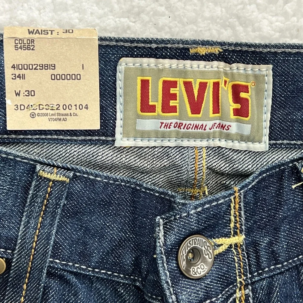 Levi's‎ The Original Jeans RAMP Flap Front Short Denim Blue Men's W30 VTG NWT